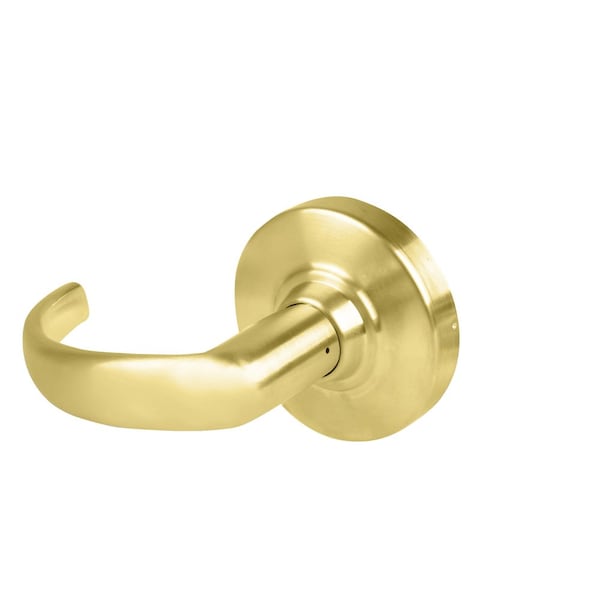 Schlage Grade 1 Single Dummy Trim, Sparta Lever, Non-Keyed, Satin Brass Finish, Non-Handed ND170 SPA 606 - main